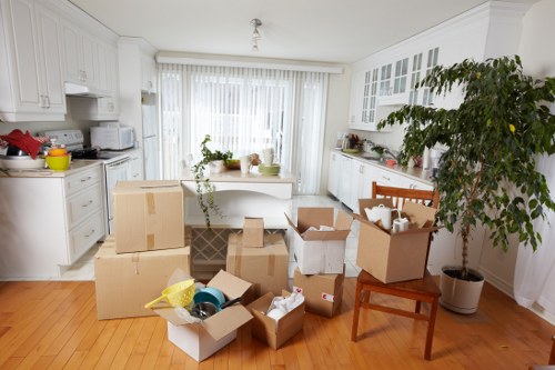 Removal team supporting a house move in Harringay with careful packing and loading