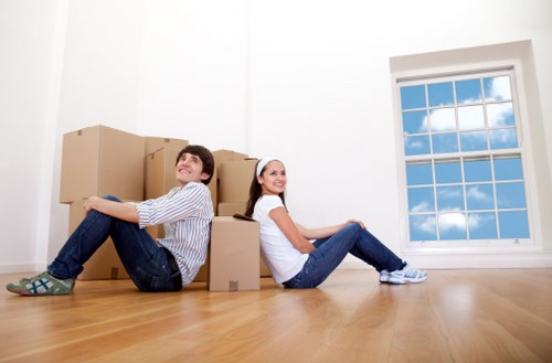 House removals in Harringay with careful furniture handling