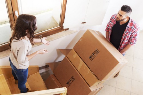 Man and van service helping with a move in North London