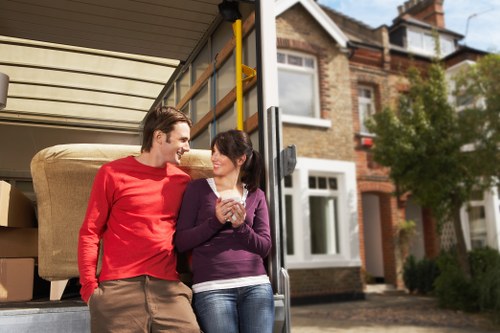 Van access near Harringay flats and terraced homes